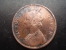 INDIA  REGAL COINAGE (BRITISH) 1862 QUARTER ANNA COPPER COIN USED. - Indien