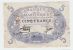 MARTINIQUE 5 FRANCS 1901 (1934-45) G-VG P 6 - East Carribeans