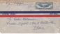 New York 19040 Via Clipper + Censor Post Office Department Officially Sealed - Lettre Letter Cover Brief - Andere & Zonder Classificatie