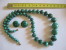 Collier Et Boucles D´oreille En Malachite - Pierres En Provenance Zaire - Collane/Catenine