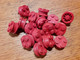 LEGO LOT 16 MOYEUX De ROUE  AXE LAITON  / MOYEU  2 X 2 Rouge - Lots