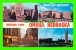 OMAHA, NE - 4 MULTIVIEWS - SKYLINE, CIVIC AUDITORIUM, 16th, BOTS TOWN ENTRANCE - - Omaha