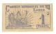 ESPAGNE/ GUERRE CIVILE - COMMUNE DE LORCA / MURCIA  -  1 PESETA 1937 NEUF - 100 Pesetas