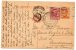 VERONA /  TOLENTINO -  29.3.1925 - Card_Cartolina  Michetti  Da 30 Cent. + 10 Leoni - Storia Postale