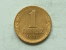 1938 - 1 DINAR / KM 19 ( Uncleaned - For Grade, Please See Photo ) ! - Yougoslavie