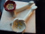 HEIANDO YAMADA - ANEMONES - Porte-baguettes Porcelaine Signées / Porcelain Chopstick Rests Signed - Arte Asiático
