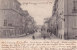 FRIBOURG : Rue De Romont - Carte Animée Oblitérée Le 17.V.1902 à Destination D' Yverdon - Romont