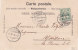 FRIBOURG : Rue De Romont - Carte Animée Oblitérée Le 17.V.1902 à Destination D' Yverdon - Romont
