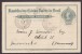 Brazil (Uprated) Postal Stationery Ganzsache Entier PARAHBYBA Do NORTE 1910 To ULSTED Denmark (2 Scans) - Postal Stationery