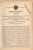 Original Patentschrift - E. Du Bois In Avondale Und London , 1894 , Uhr Mit Elektrischem Aufzug , Clock !!! - Other & Unclassified