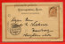 AUTRICHE ENTIER POSTAL 2KR DE 1893 DE TRIESTE POUR HAMBOURG ALLEMAGNE - Other & Unclassified