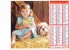 Almanach Des PTT 1982  "chien / Petite Fille, Poussin Et Chien" OBERTHUR - Grand Format : 1981-90