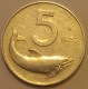 1953 - Italia 5 Lire   ---- - 5 Liras