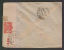 Great Britain   1941  Perfined Stamps AM Censored Cover To India # 37891 - Briefe U. Dokumente