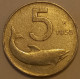 1955 - Italia 5 Lire   ----- - 5 Lire
