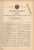 Original Patentschrift - A. Weling In Köln A. Rh., 1896  , Billiard Controllvorrichtung !!! - Biljart