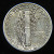 MERCURY DIME 1943 SILVER - 1916-1945: Mercury (Mercure)