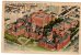 64403)cartolina Illustratoria Baltimora - H. HOSPITAL E  Panorama Aereo - Baltimore