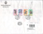 San Marino - 2003 - FDC, Rugby World Cup On Registered Letter, 15-9-2003 - Rugby