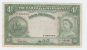 Bahamas 4 Shillings 1953 VF+ Crisp RARE Banknote P 13b 13 B - Bahamas