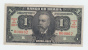 Brazil 1 Mil Reis (Cruzeiro) 1944 VF Crispy Banknote P 131A (Low Serial #) - Brazil