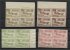 ROMANIA MALL COACH, FULL SET IMPERFORATED BLOCKS OF 4, NH, FORGERIES - Ungebraucht