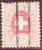 Schweiz Telegraphen-Marke 1869 20 Fr. Zu#5 Rollstempel - Telegraafzegels