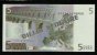 5 Euros POLYMER Note "BOURRELIER" Billet Scolaire, Training, Type B = Size 108 X 56, RRRRR, UNC Extrem Scarce!!! - Other & Unclassified