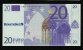 20 Euros POLYMER Note "BOURRELIER" Billet Scolaire, Training, Type B = Size 120 X 65, RRRRR, UNC Extrem Scarce!!! - Altri & Non Classificati