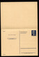 DDR P63 Antwort-Postkarte 1954 Kat. 30,00 € - Postcards - Mint