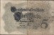 TRES BEAU BILLET DE 5 MARKS DATE DU 5.08.1914 ( 7 N°s DE SERIE ) - 5 Mark