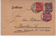 1922 - INFLATION - CARTE POSTALE De SERVICE (DIENSTMARKE) De DRESDEN Avec AFFRANCHISSEMENT à 1.25 MARKS - Dienstzegels