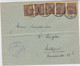 1923 - INFLA - ENVELOPPE De SERVICE (DIENSTMARKE) De STUTTGART Avec AFFRANCHISSEMENT à 25 MARKS - Dienstzegels