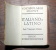 ITALIAN-LATIN DICTIONARY , THE SMALLEST IN THE WORLD! - Wörterbücher