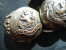 THE WEST RIDING Association Set Of 8psc West Riding Of Yorkshire Regiment Military BUTTONS F. French Coat WW 1 - Boutons