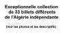 Exceptionnelle Collection De 33 Billets Différents (1964 à 2011) - Algérie