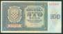 CROATIA , N D H , 100 KUNA 26.5.1941. P-2 , XF - Croatia