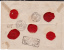 AVEYRON - 1868 - RARE ENVELOPPE CHARGEE De DECAZEVILLE  Pour MONTAUBAN - AFFRANCHISSEMENT à 1F - 1863-1870 Napoléon III Lauré