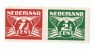 1942 -Nederland Pays Bas -  Lot De 2 Timbres Neufs Non Séparés - 7c1/2 Et 2c1/2 - Unused Stamps