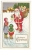 117. Christmas Santa With Children Postcard Early 1900’s - Santa Claus