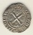 BLANC GUENAR  -  CHARLES  VI  -  Atelier De TOURNAI ( Point 16°)  -  27 Mm.  -  2,9 Gr. - 1380-1422 Charles VI Le Fol