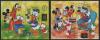 TOGO  Disney Set 2 Stamps+2 S/Sheets Overpr.  MNH - Disney
