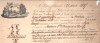 Contrat De Transport Huile Olive  Entre Port Maurice Et Agde Par Le Bateau " Guillaume Tell " - Documents Historiques