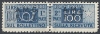 1947-48 TRIESTE A PACCHI POSTALI 2 RIGHE 100 LIRE MNH ** - RR10714 - Paketmarken/Konzessionen