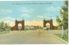 USA, Entrance To Fort Francis E. Warren, Cheyenne, Wyoming, 1930s-40s Unused Postcard [10232] - Cheyenne