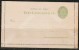 HUNGARY              Postal Stationary CARD 1896 - Brieven En Documenten