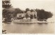 Bolton Landing, Lake George NY New York, Lake George Club, Dock Flags On Lake, 1920s Vintage Real Photo Postcard - Adirondack