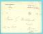 Brief Met Stempel  PORT PAYE / HERVE 9 12 1918   In Violet !!  (noodstempel) - Noodstempels (1919)