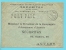 Brief Met Cirkelstempel LA LOUVIERE 1C  Met Stempel PORT PAYE (noodstempel) - Noodstempels (1919)