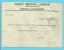 Brief Met Cirkelstempel CHARLEROY 1 Met Stempel  PORT PAYE (noodstempel) - Noodstempels (1919)